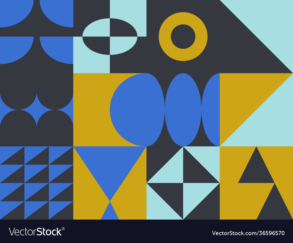 Digital design abstract pattern vector image Digital design abstract pattern