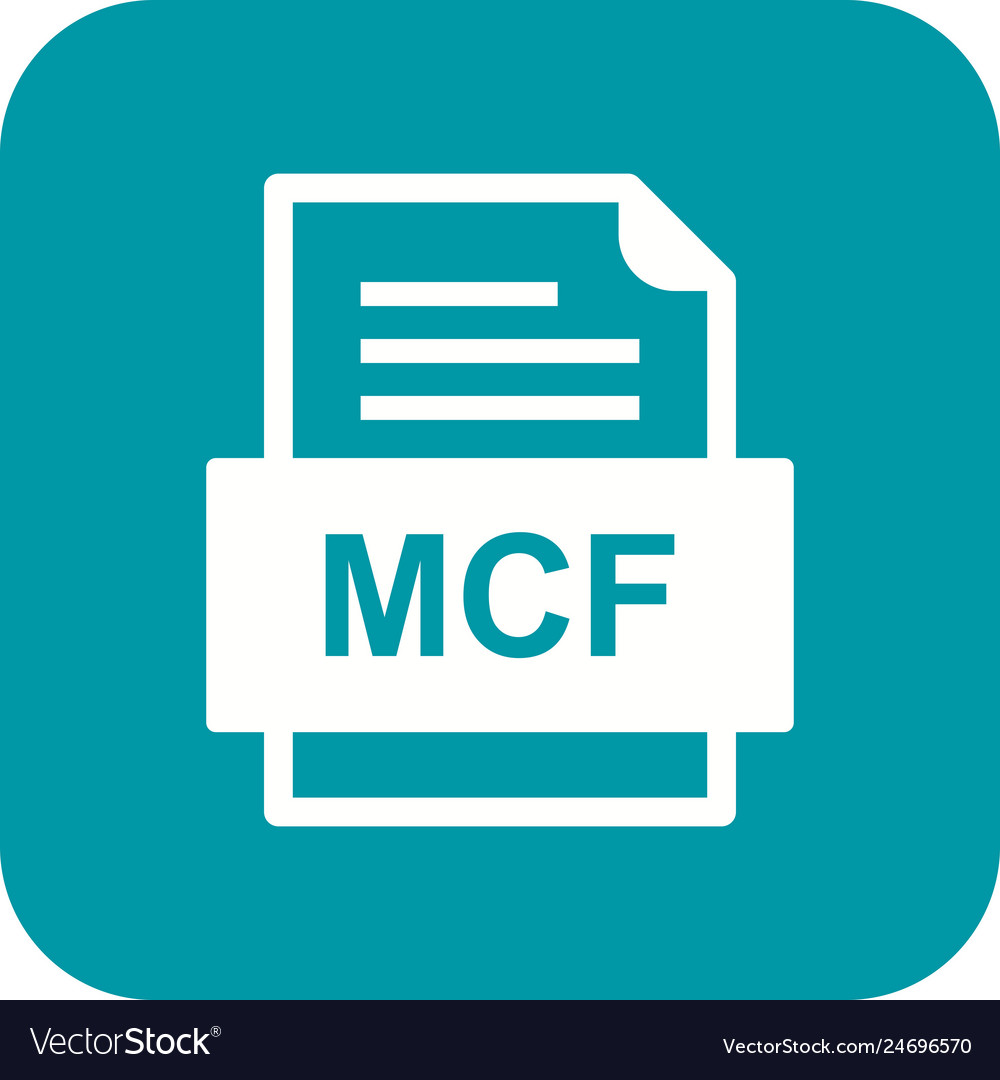 Mcf file document icon