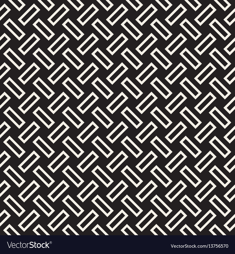 Monochrome Interlocking Pattern