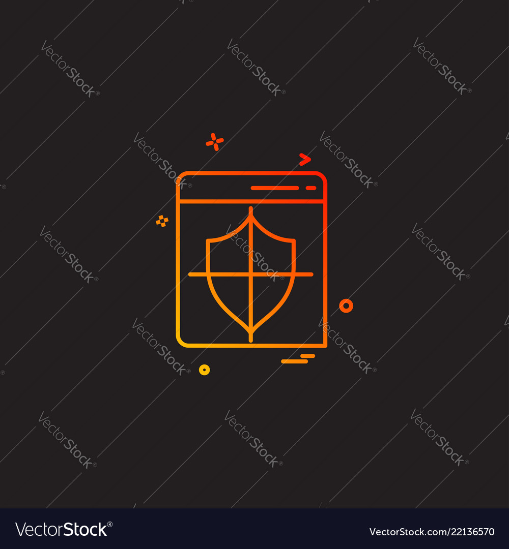 Password and security icon design Vector Image Password and security icon design