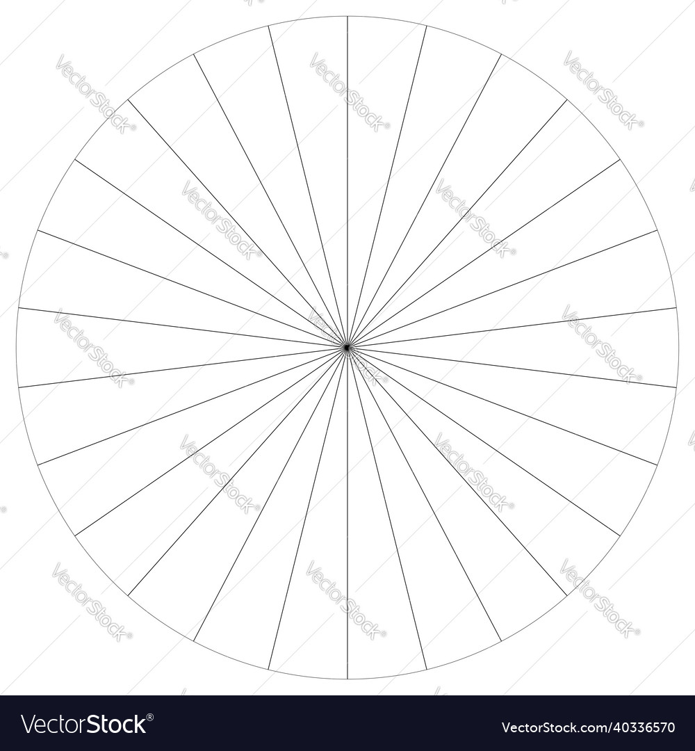 Pie chart graph circular circle diagram from vector image Pie chart graph circular circle diagram from