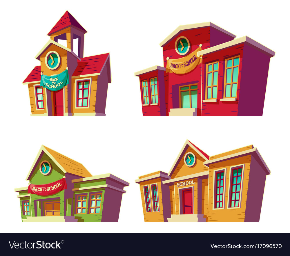 Set cartoon various Royalty Free Vector Image - VectorStock