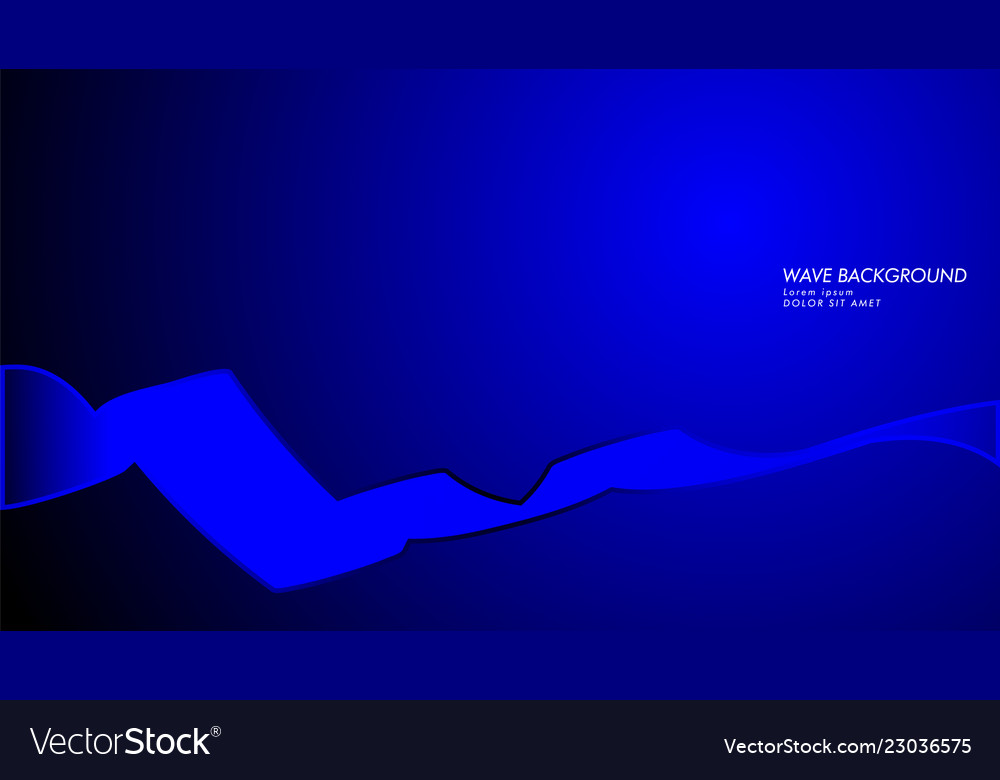 Abstract background with wave and line patterns vector image Abstract background with wave and line patterns