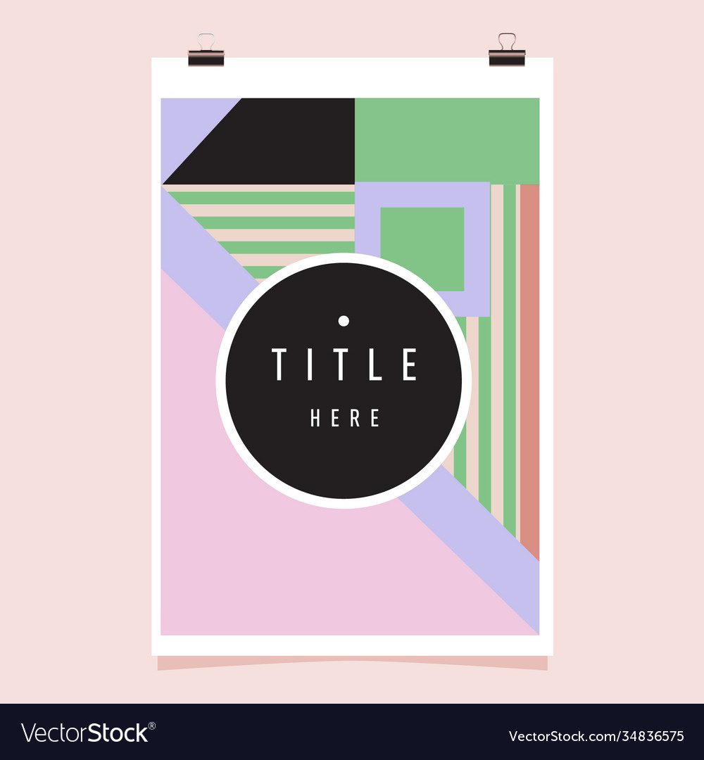 Abstract colorful geometric pattern background Vector Image Abstract colorful geometric pattern background