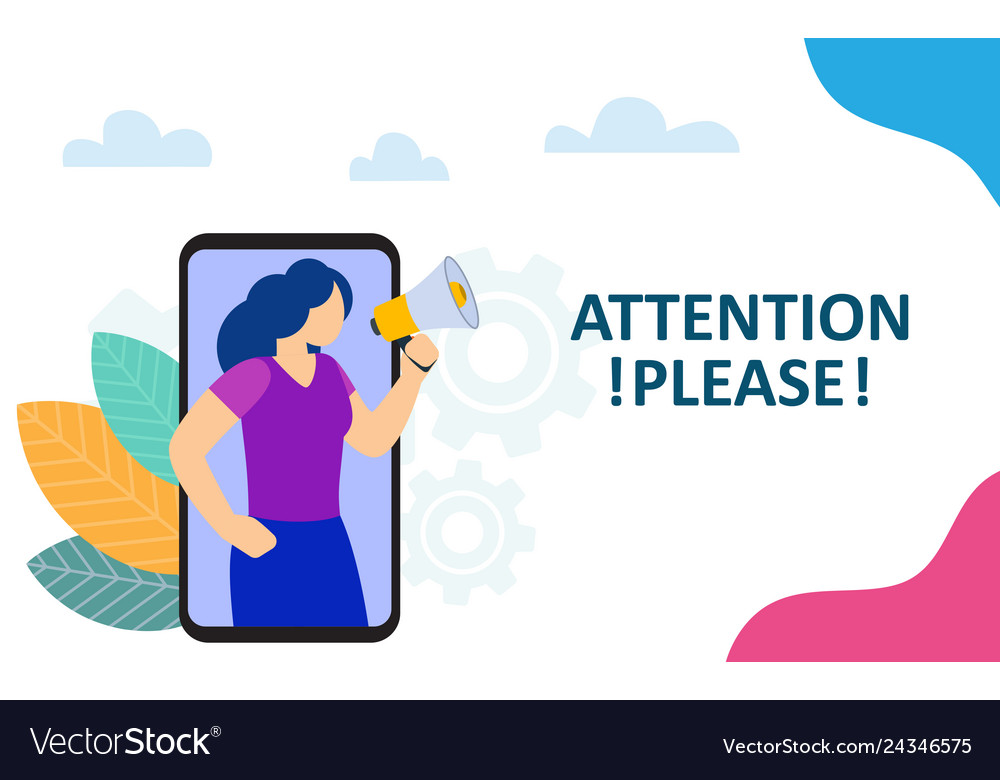 another word for attention please in email