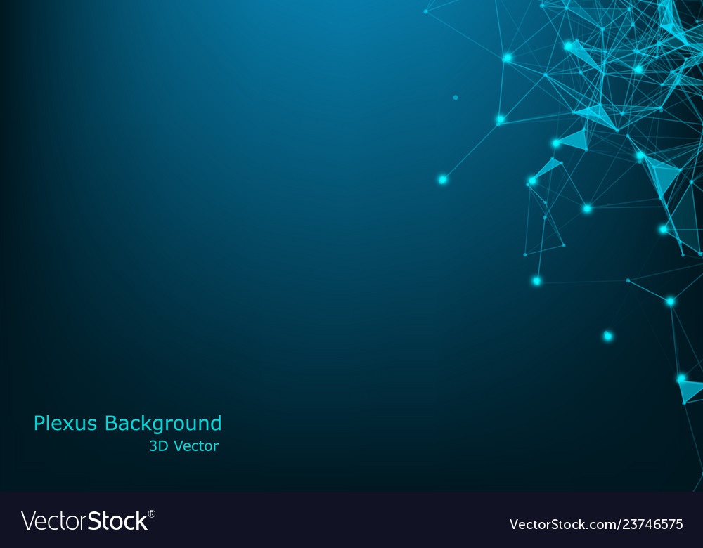 Computer technology and big data abstract vector image Computer technology and big data abstract