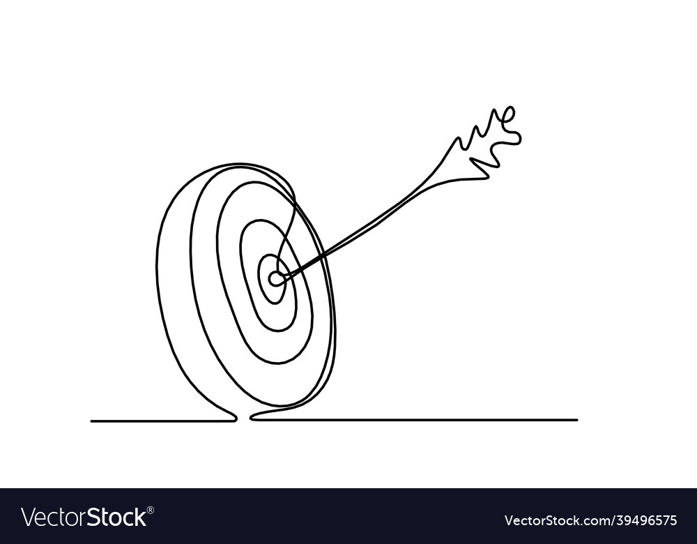 Continuous Arrow Target Circle