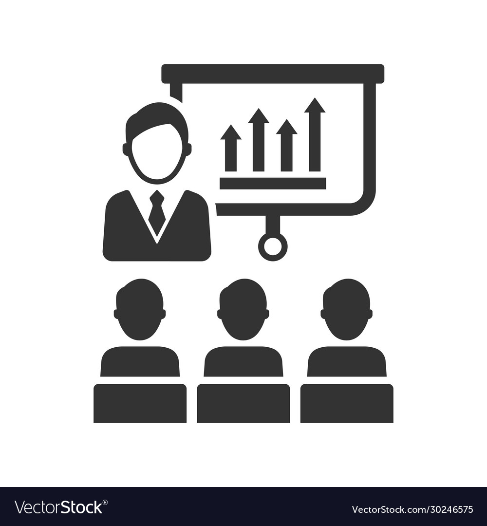Graph presentation icon