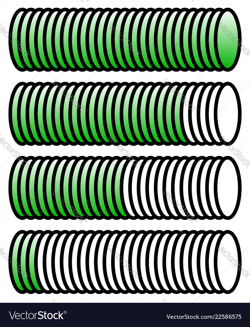 Level progress indicators with levels in sequence