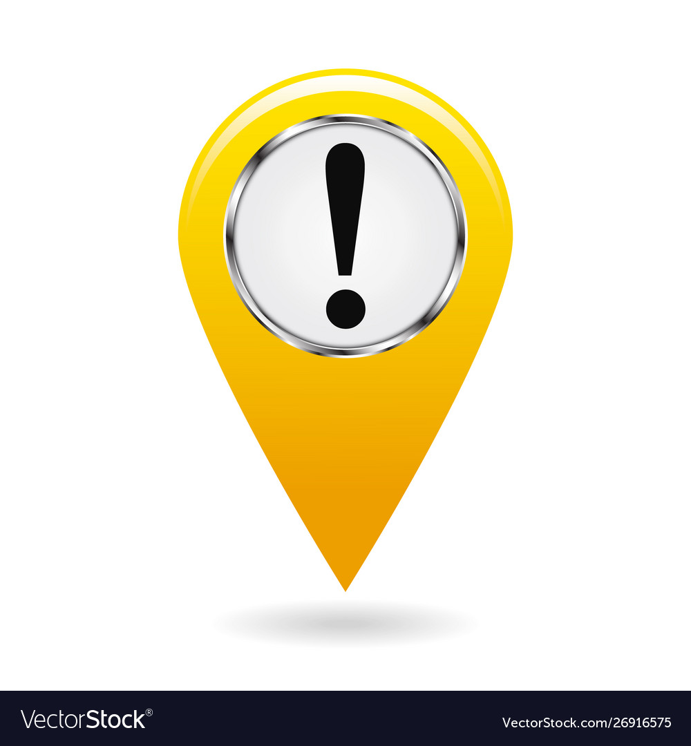 Kartenzeiger die wichtigen Objekte vector image Kartenzeiger die wichtigen Objekte