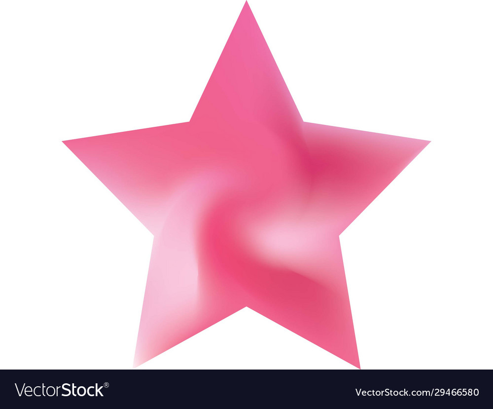 Gradient background in form a shape vector image Gradient background in form a shape