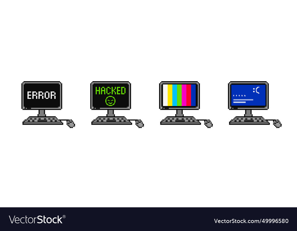 Pixel computers with error set