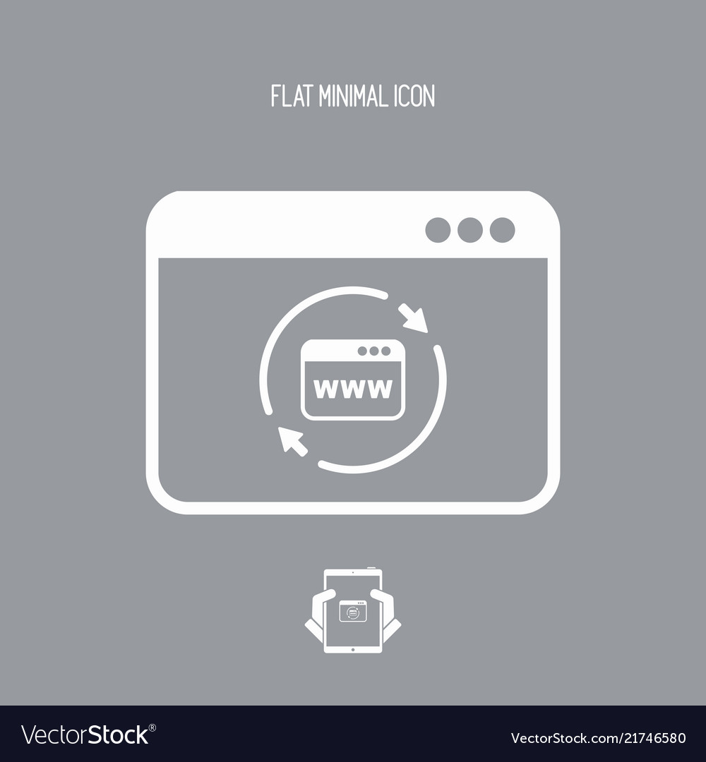 Refresh internet page icon