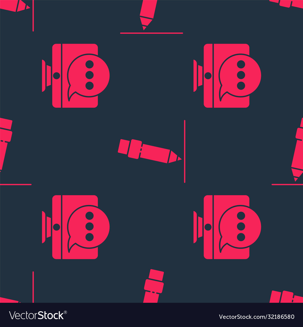 Set chat messages notification on monitor vector image Set chat messages notification on monitor