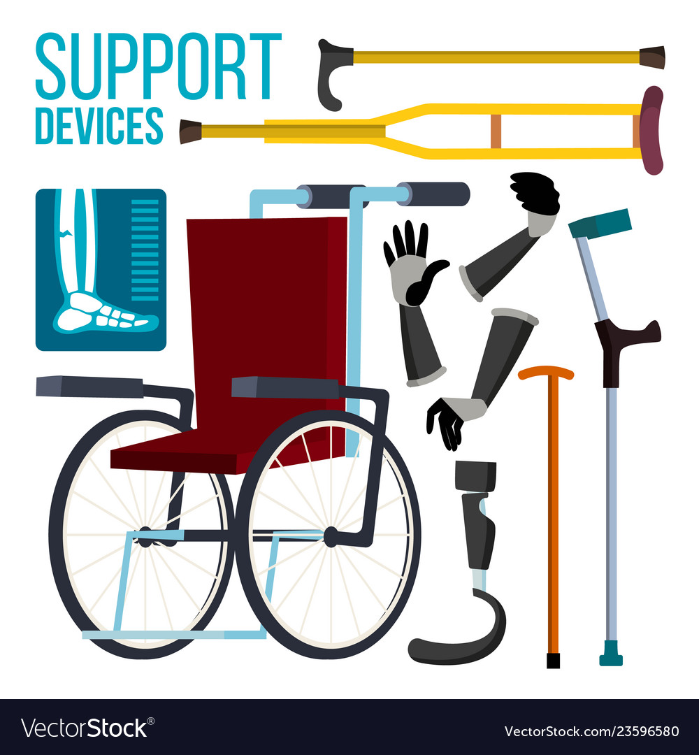 Support devices wheelchair amputation