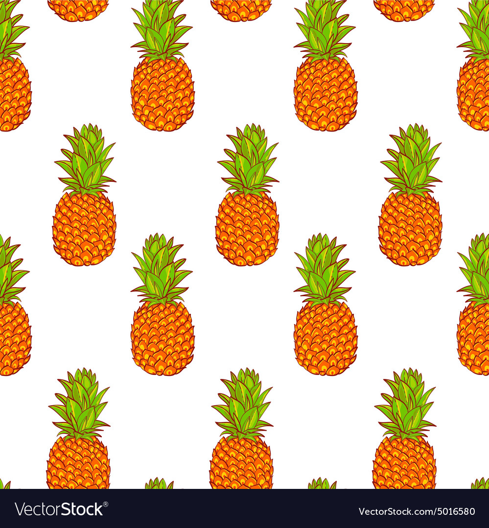 Tropische Ananas Hintergrund