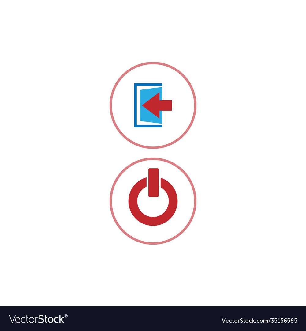 Media player button icon design