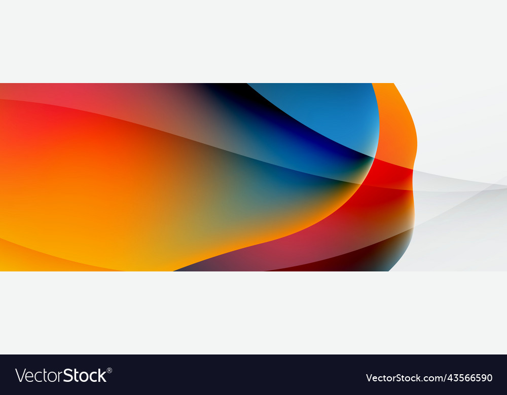 Abstract background fluid gradient color wave