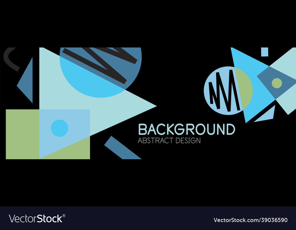 Abstract background with blocks lines geometric vector image Abstract background with blocks lines geometric