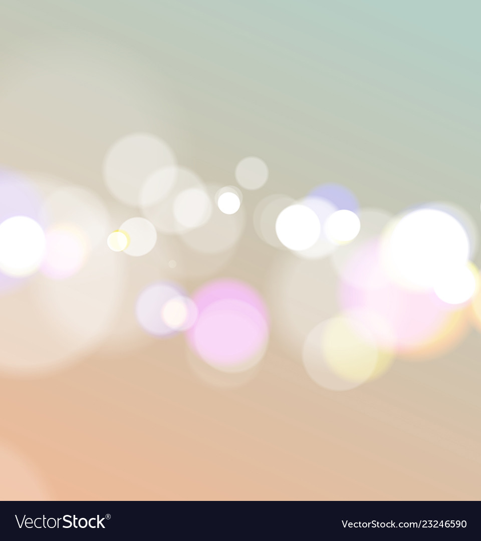 Abstract bokeh light background