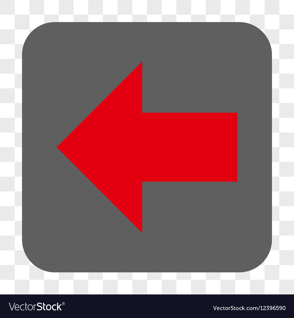 Arrow left rounded square button