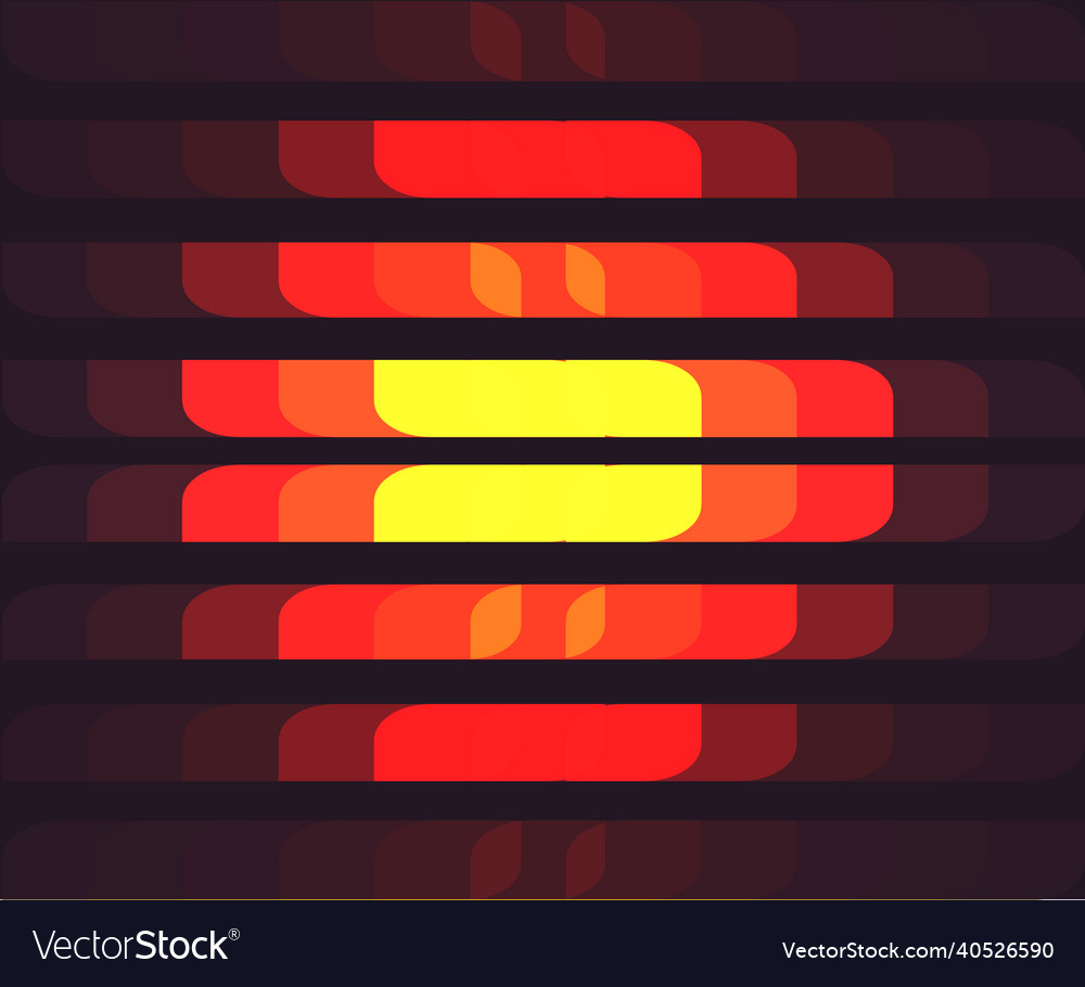 Background with horizontal color cells vector image Background with horizontal color cells