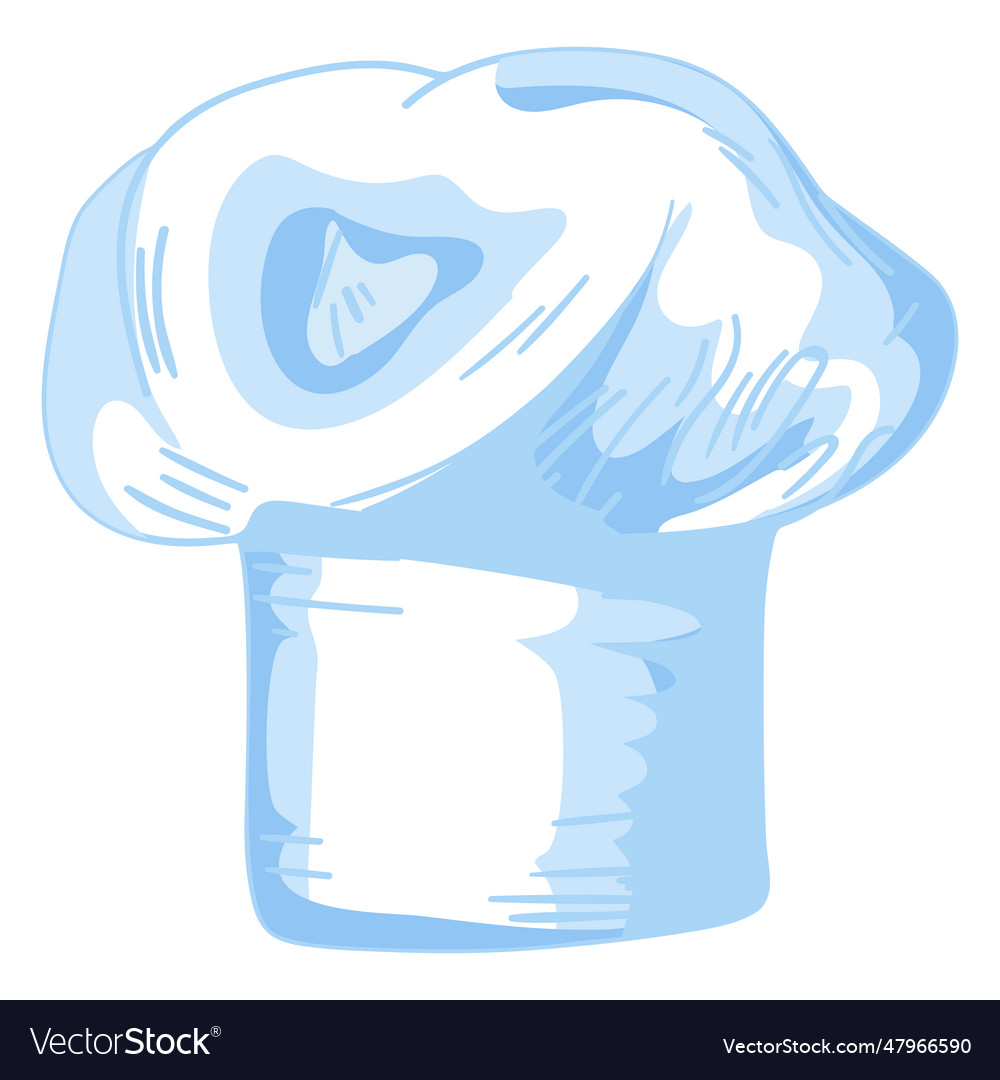 Chefs hat drawing Royalty Free Vector Image VectorStock