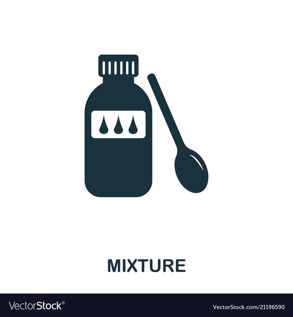 Mixture icon line style design ui