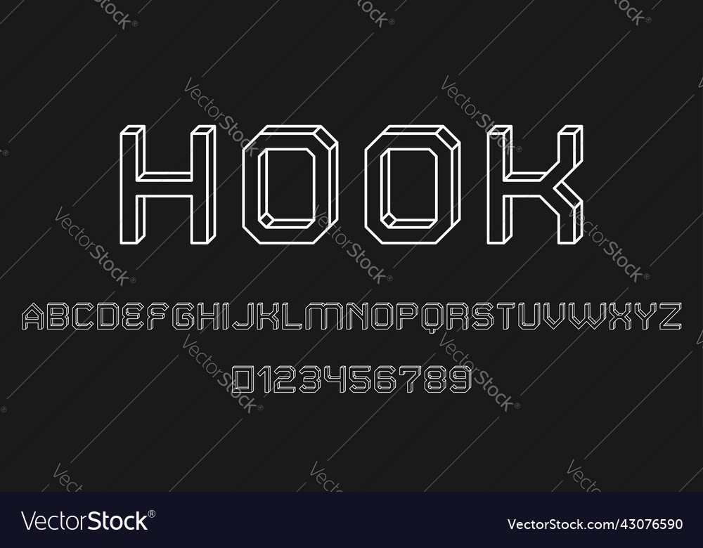 Modern Abstract Font Collection