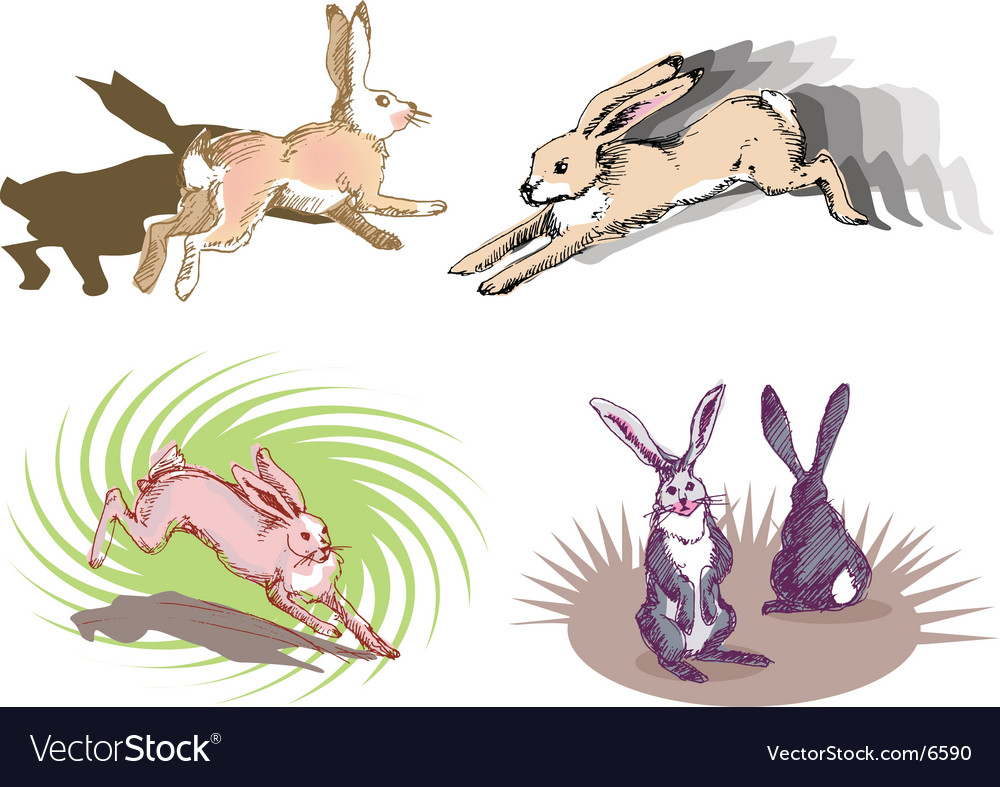 Running Hare Sketch