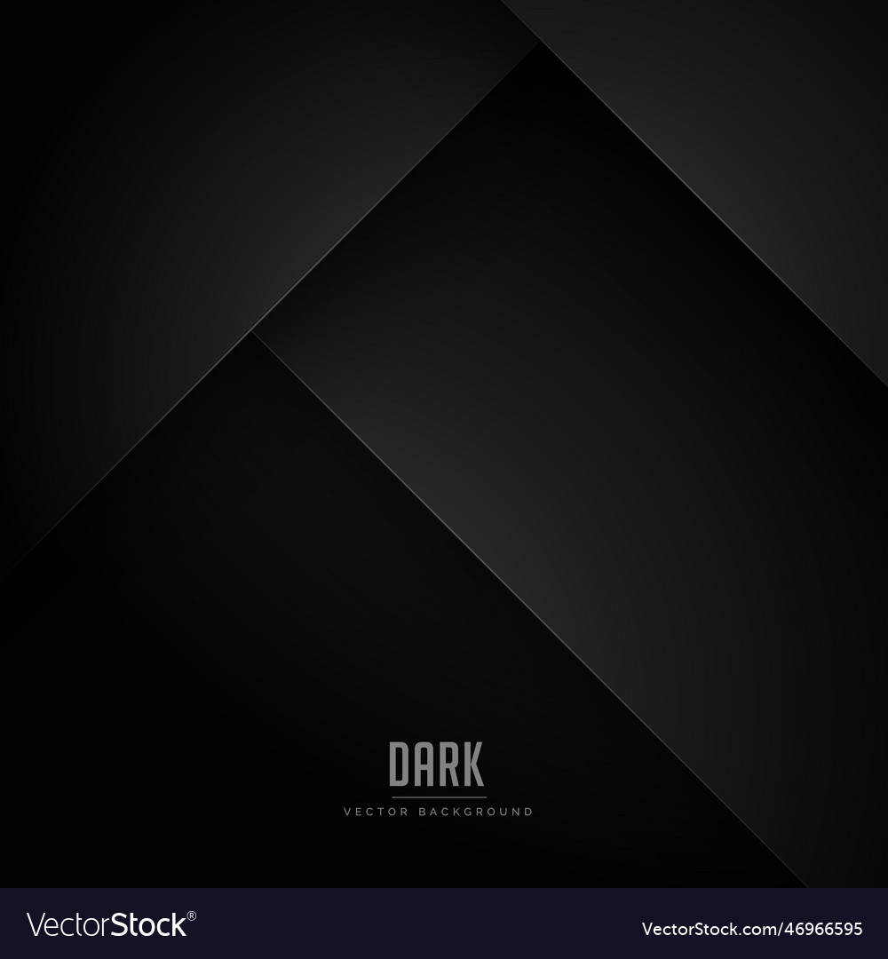 Black minimal background with abstract shapes