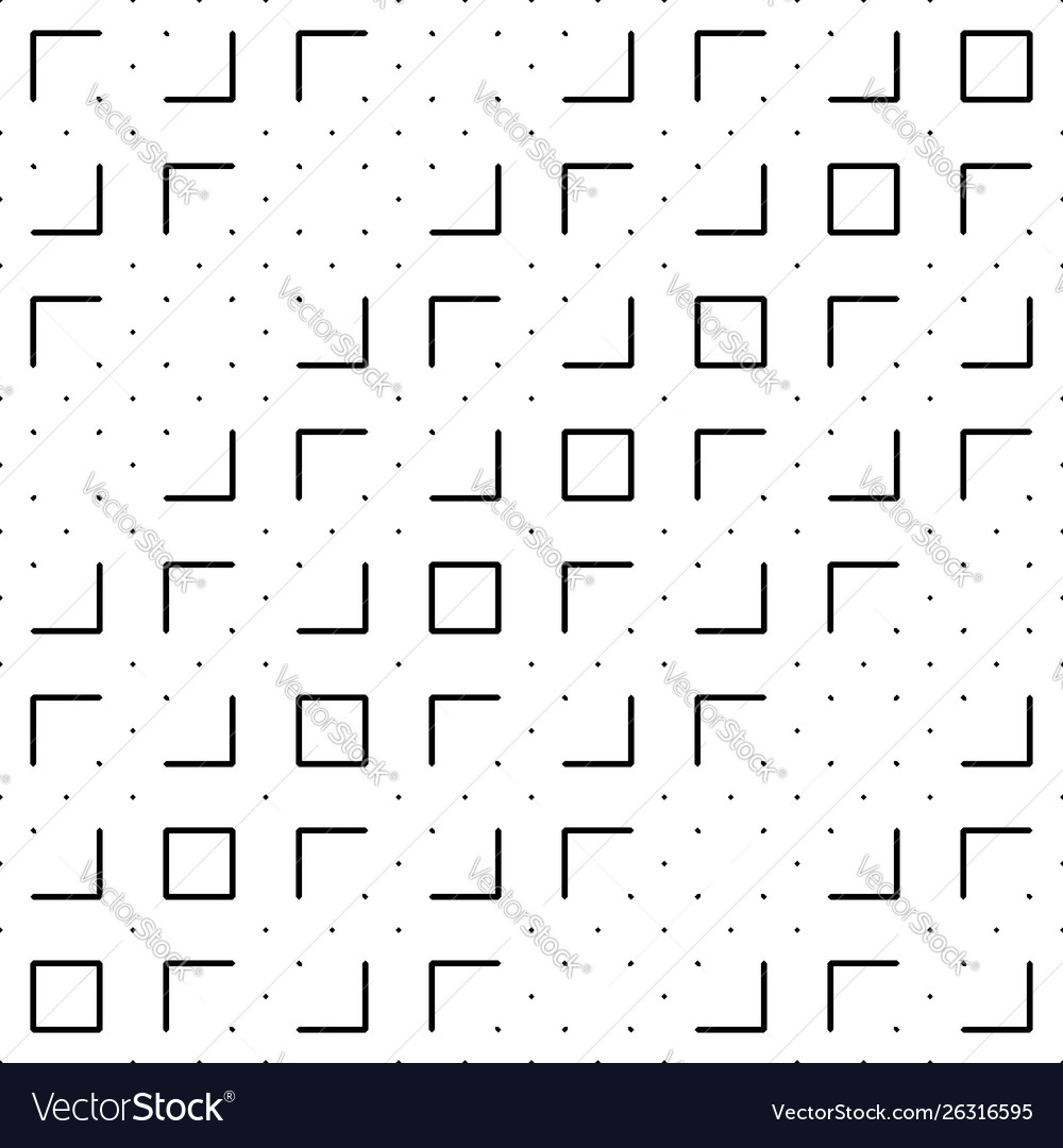 Design seamless monochrome pattern