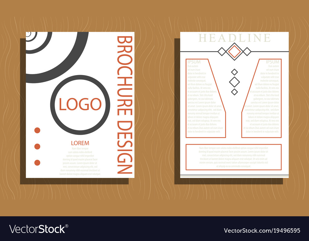 Set of layout background for art template