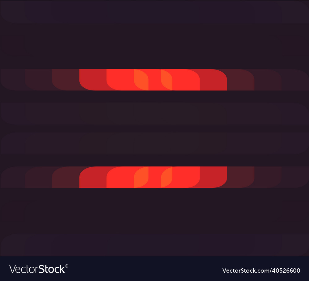 Background with horizontal color cells vector image Background with horizontal color cells