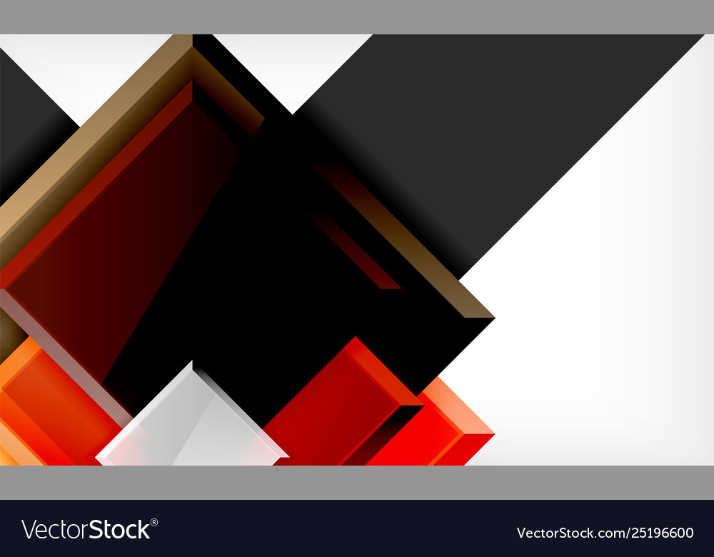 Colorful square and rectangle blocks background vector image Colorful square and rectangle blocks background