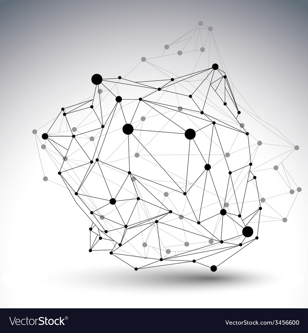Complex Polygonal Abstract Shape