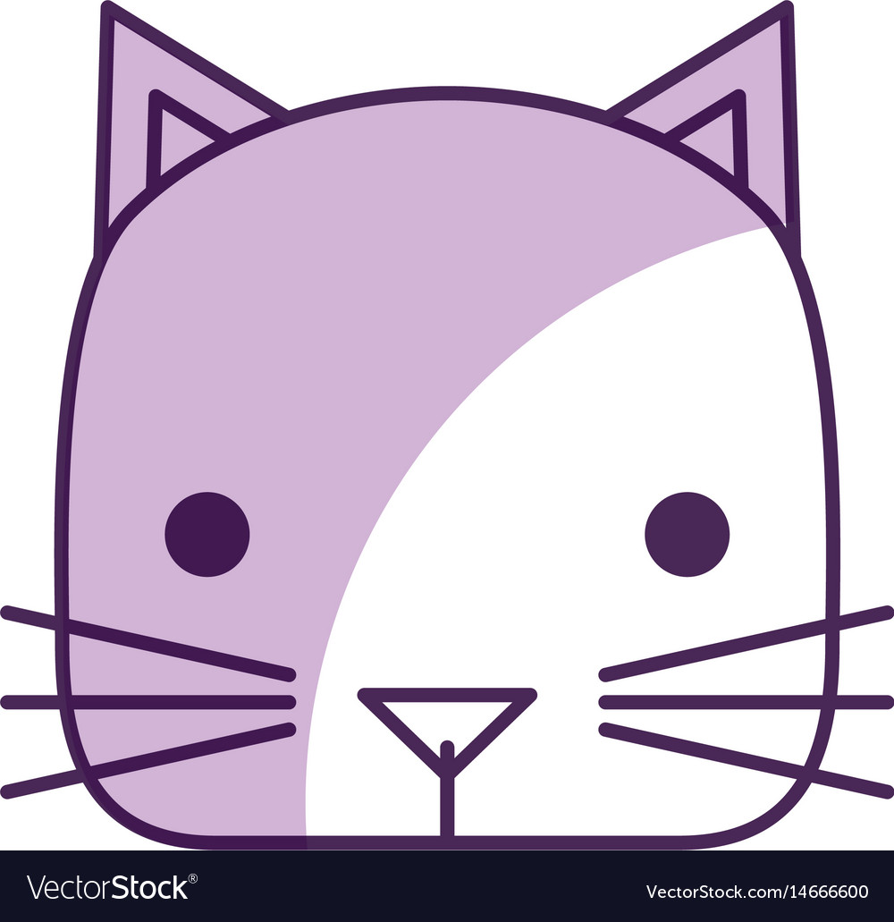 Cute cat icon Royalty Free Vector Image - VectorStock