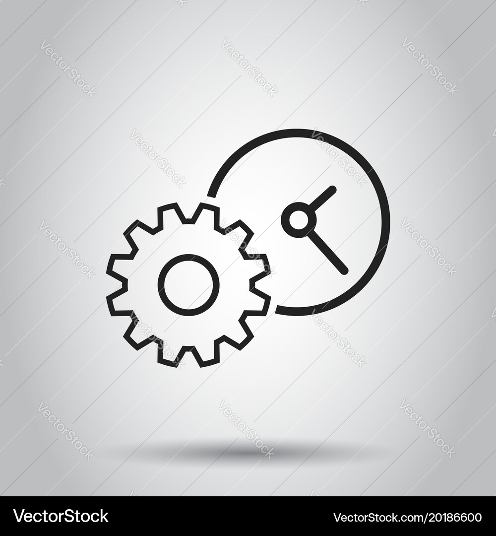 Document icon on isolated background business Vector Image