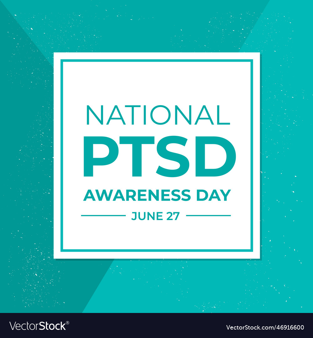 National ptsd awareness month banner post