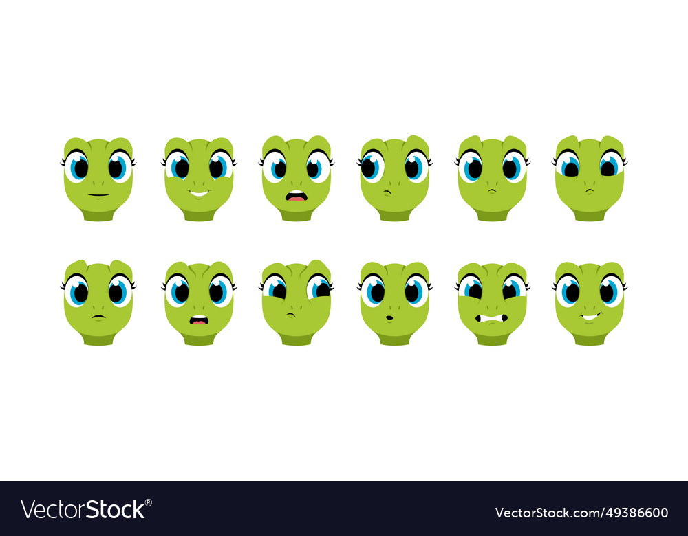 Set of character constructor for animation