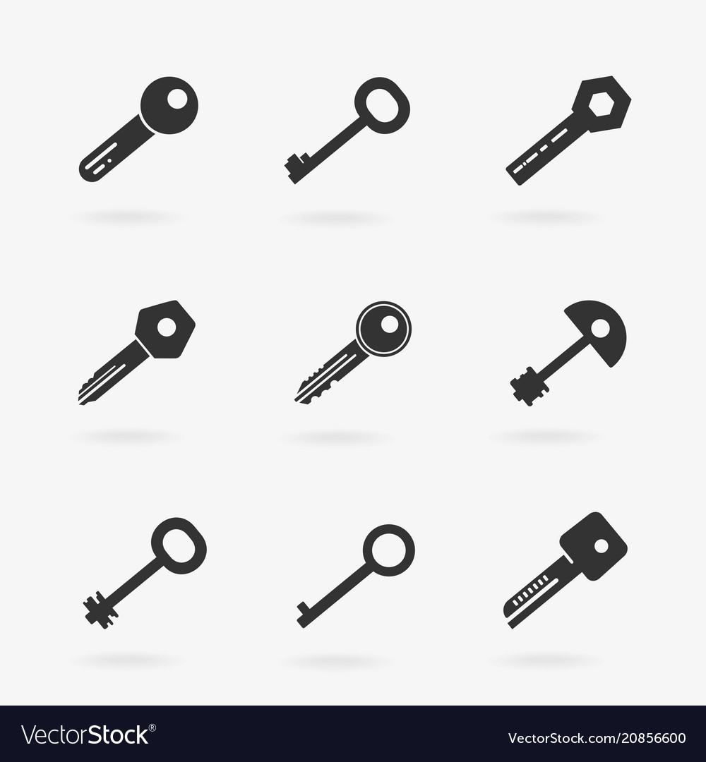 Set of symbols key