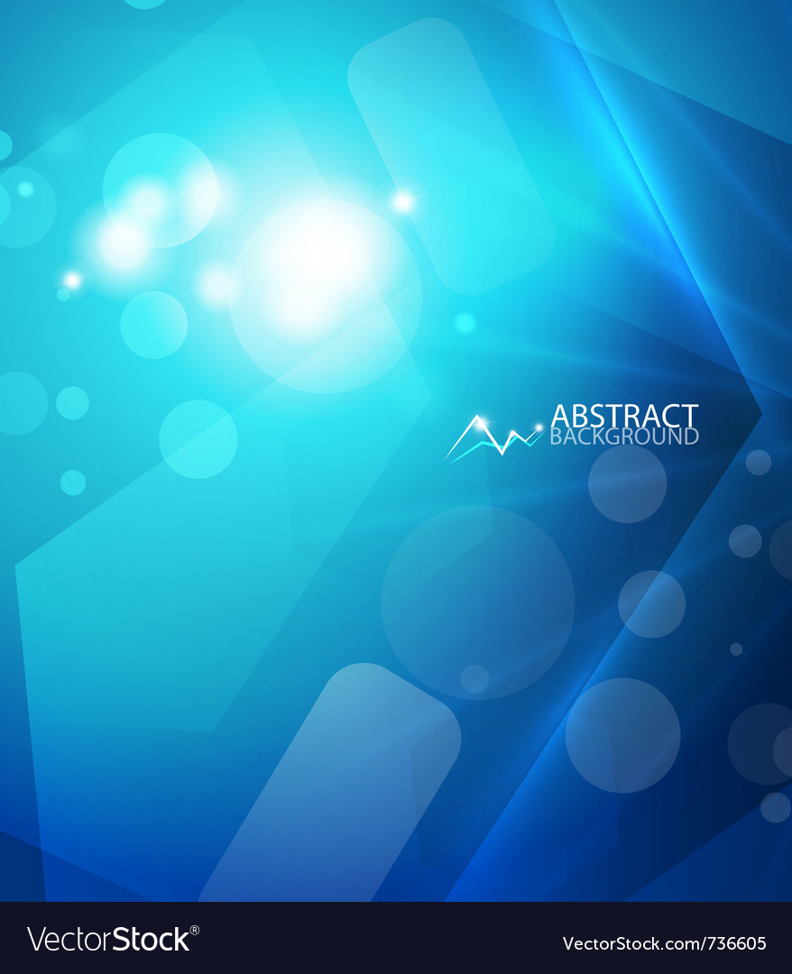 Abstract Blue Gradient Background