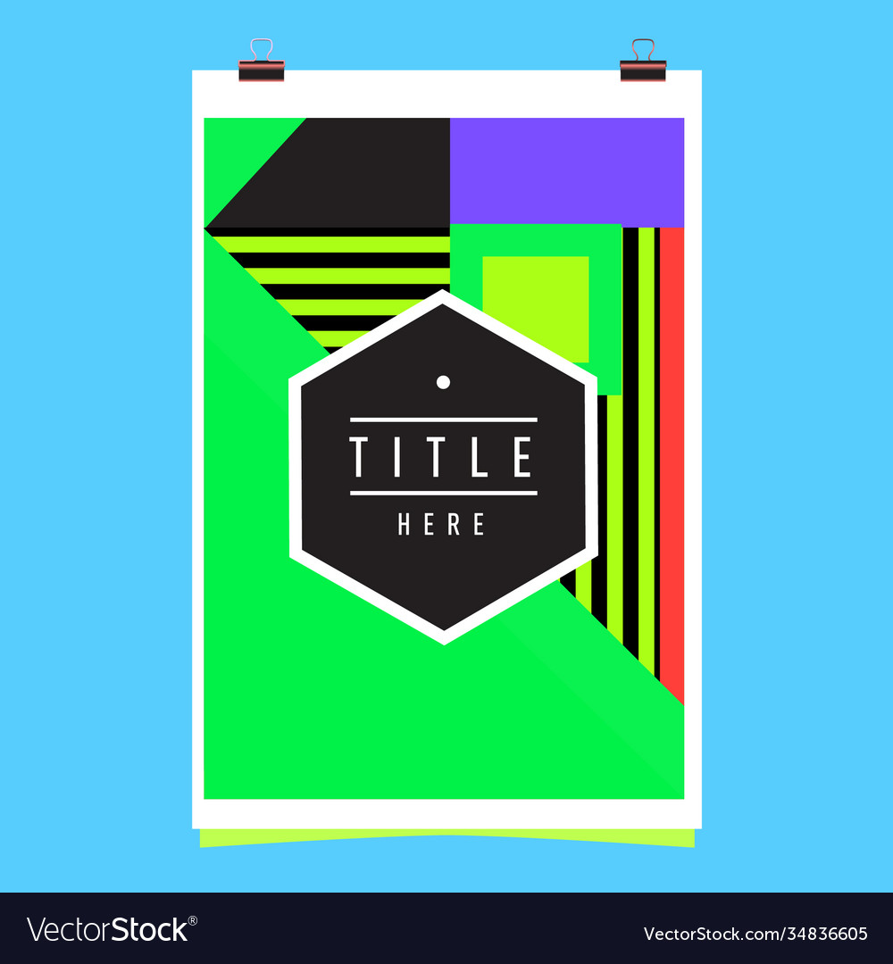 Abstract colorful geometric pattern background