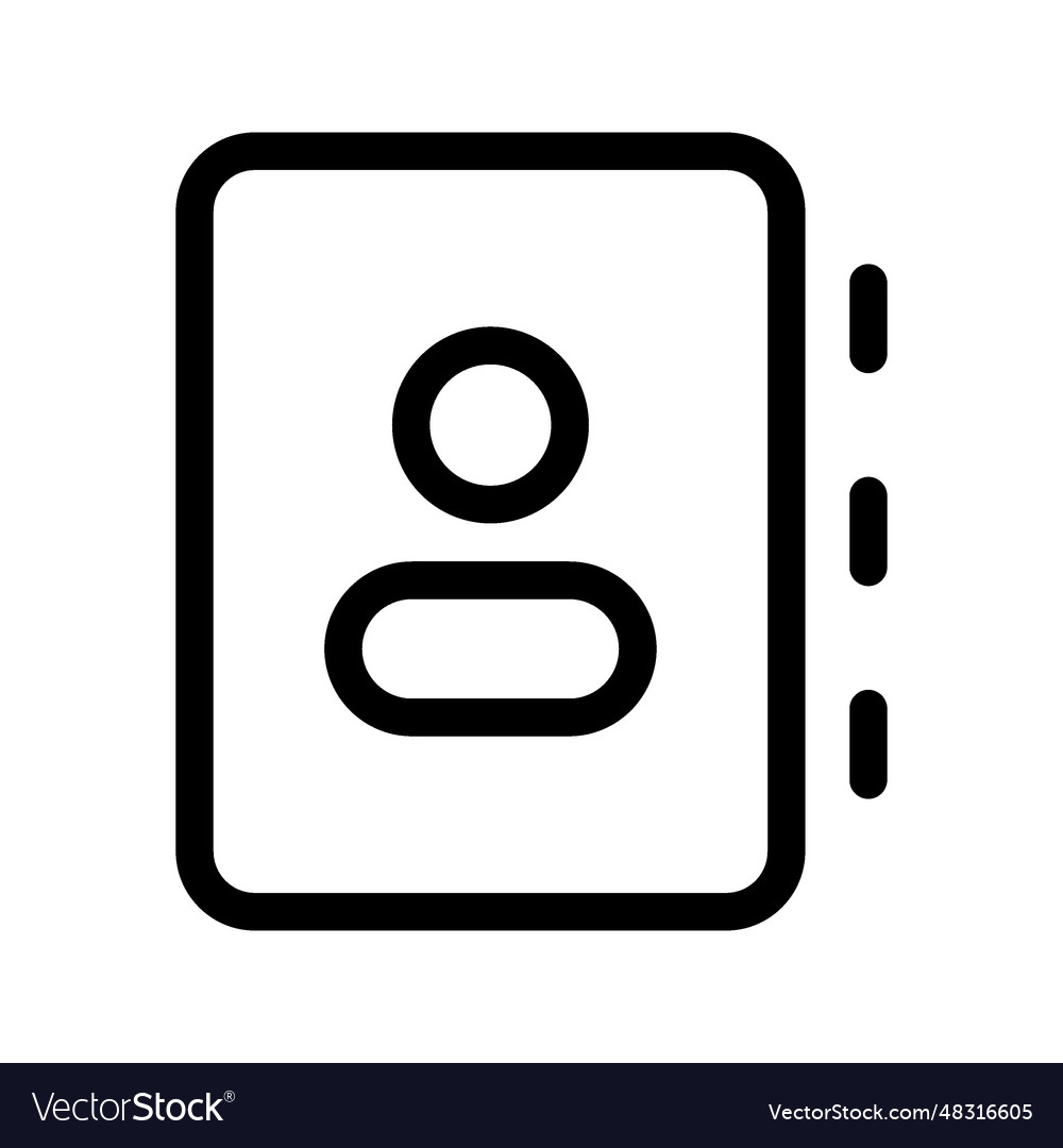 Notebook icon vector image Notebook icon