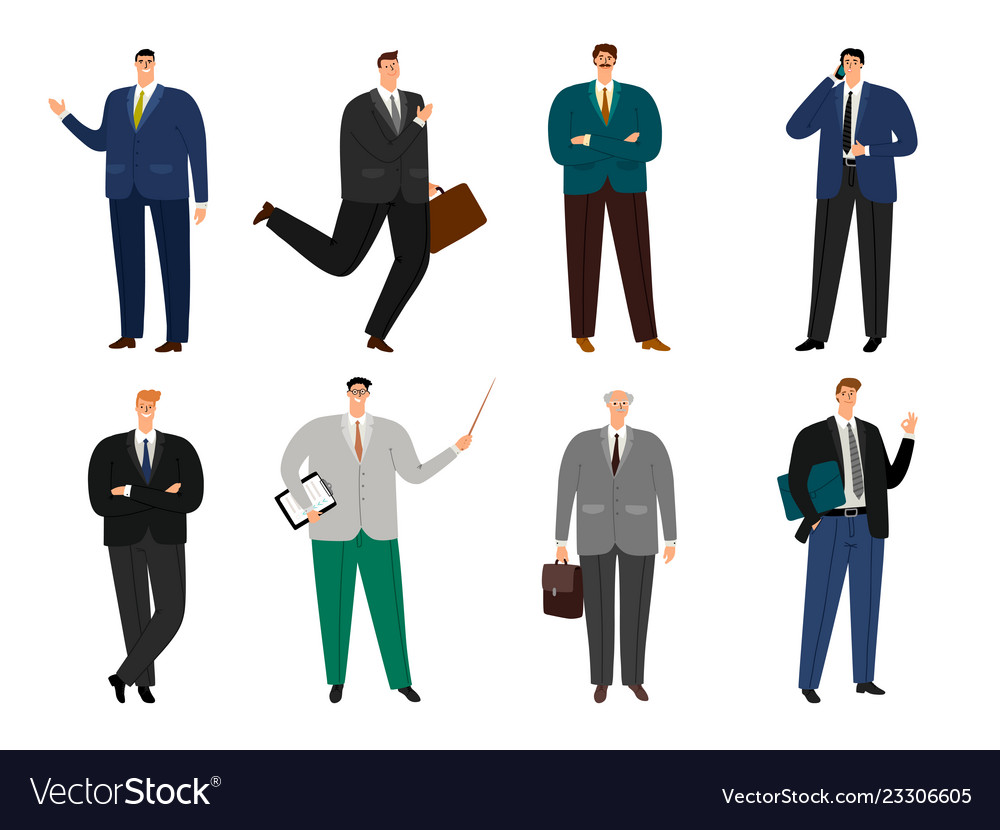 Business People Avatar Set 2301635 Vector Art at Vecteezy