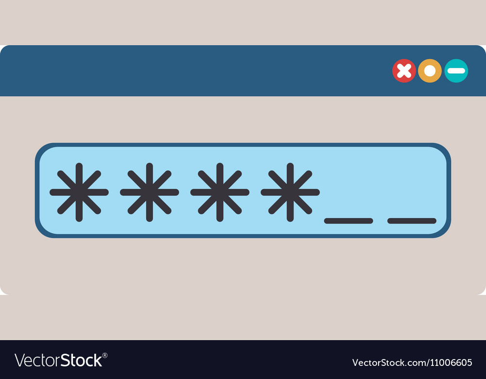 Password text box with key