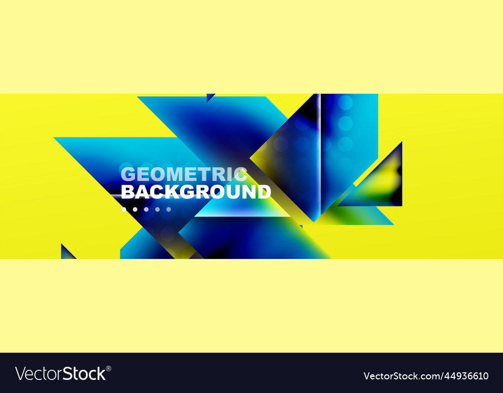 Abstract background with geometric elements