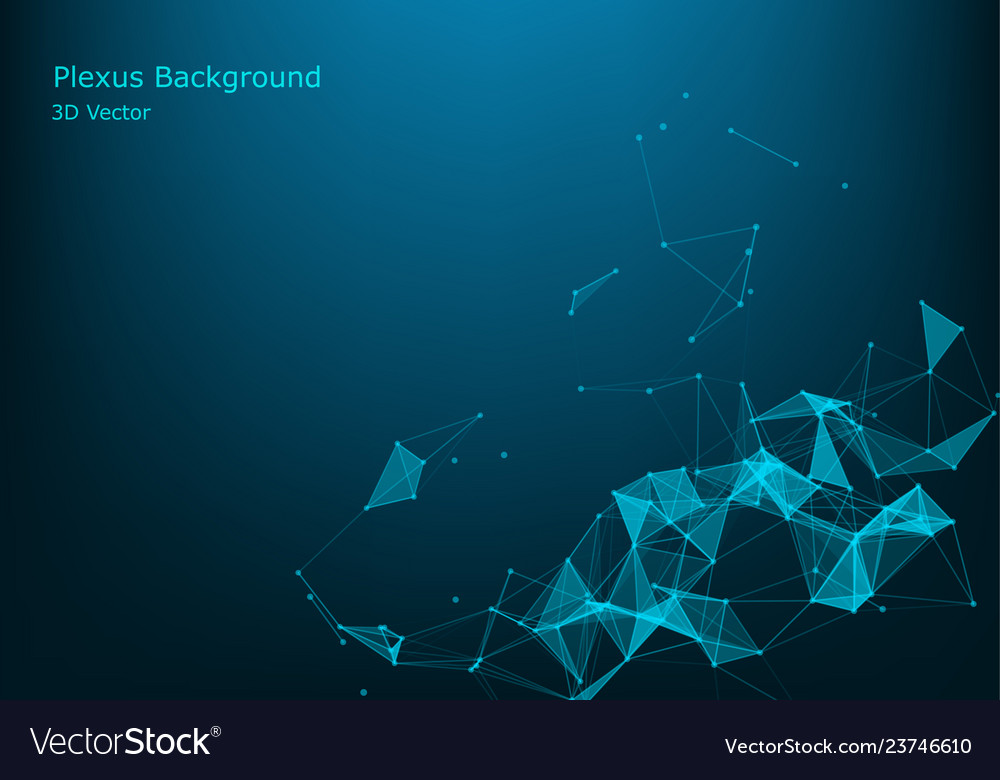 Abstract technology futuristic network computer vector image Abstract technology futuristic network computer