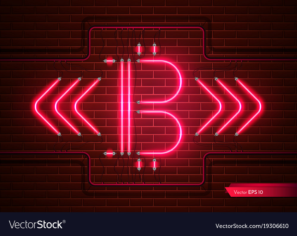 digital neon sign