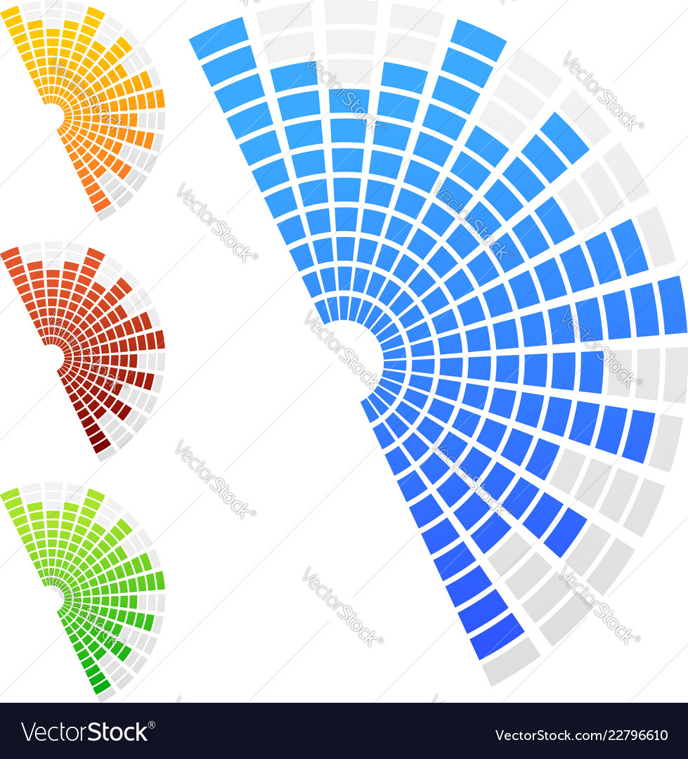 Equalizer Display - Circular Charts